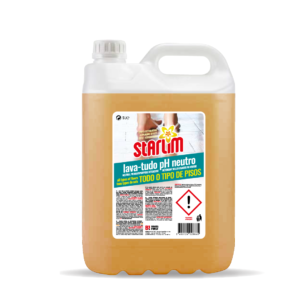 BrandsFirst, Starlim, limpeza, cozinha, tira-gorduras, casa de banho, limpeza casa de banho, limpeza cozinha, limpeza da casa, linha profissional,STARLIM Lava-Tudo pH Neutro 5L, linha profissional